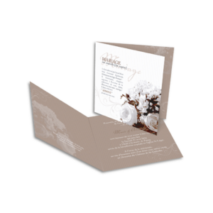 Flyer Format carré plié